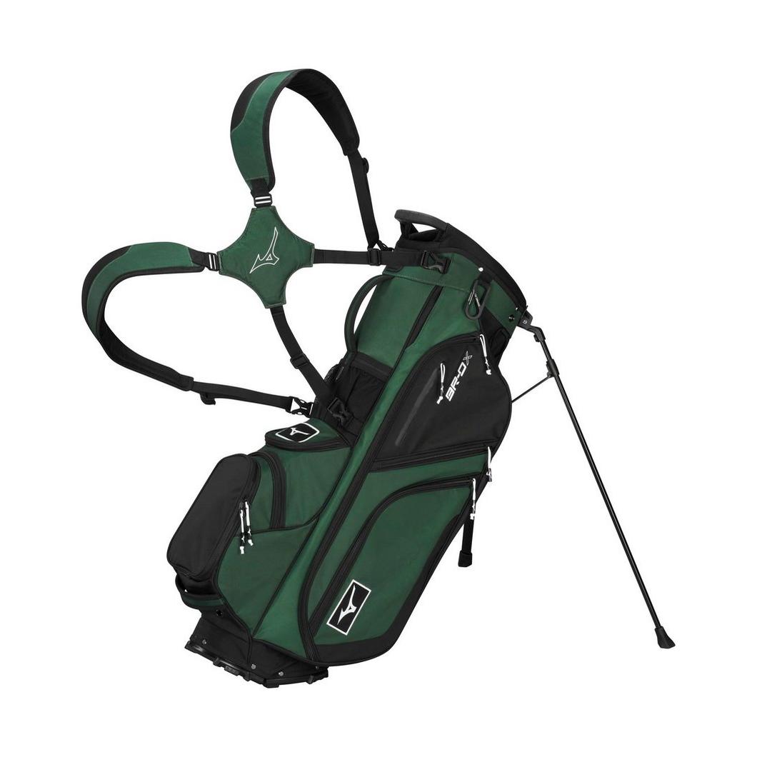 Mizuno BR-DX Hybrid Cart/Stand Golf Bag-Junge Green