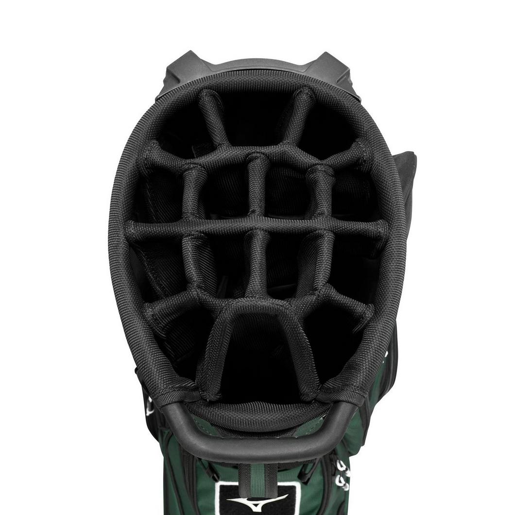 Mizuno BR-DX Hybrid Cart/Stand Golf Bag-Junge Green