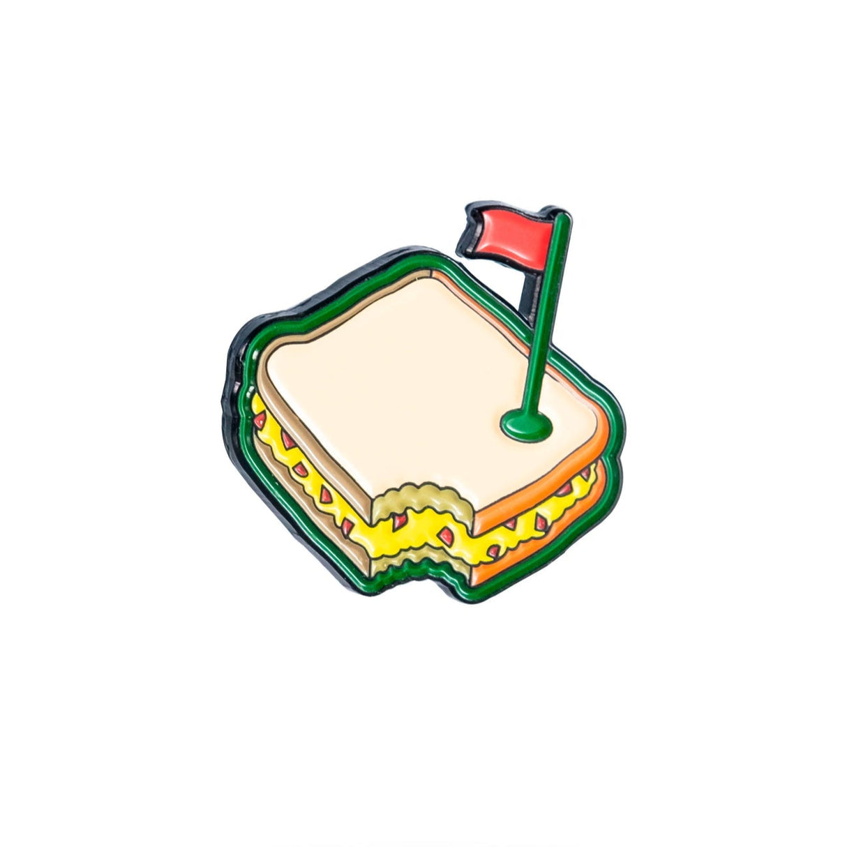 Pins and Aces Ball Mark-Pimento Cheese