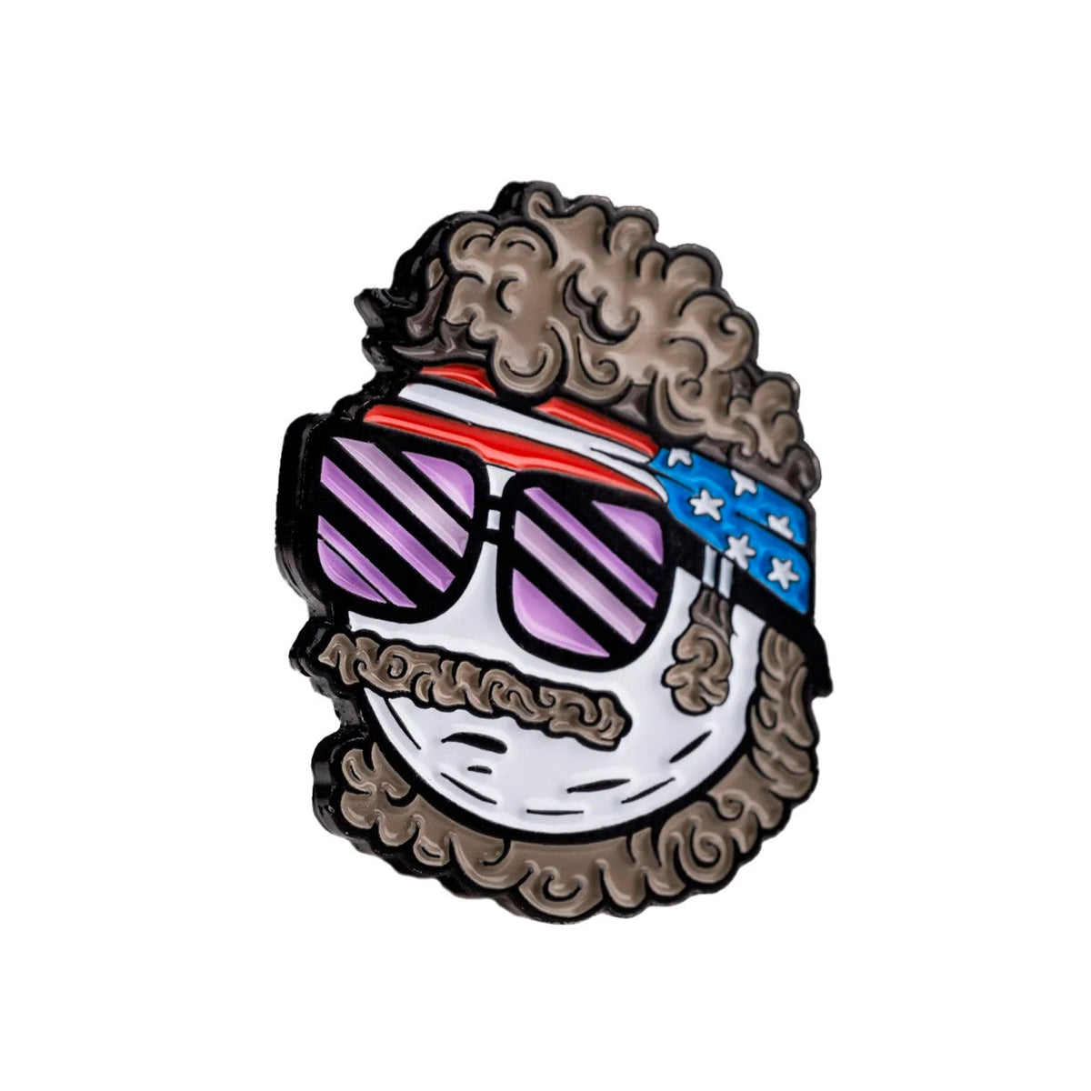 Pins and Aces Ball Mark-Jerry the Degenerate