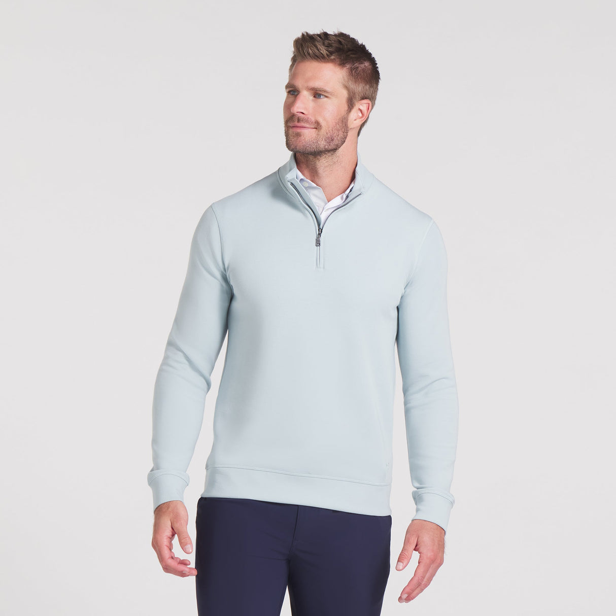 Puma x OBX GC Cloudspun Fleece Golf 1/4 Zip-Modern Mint