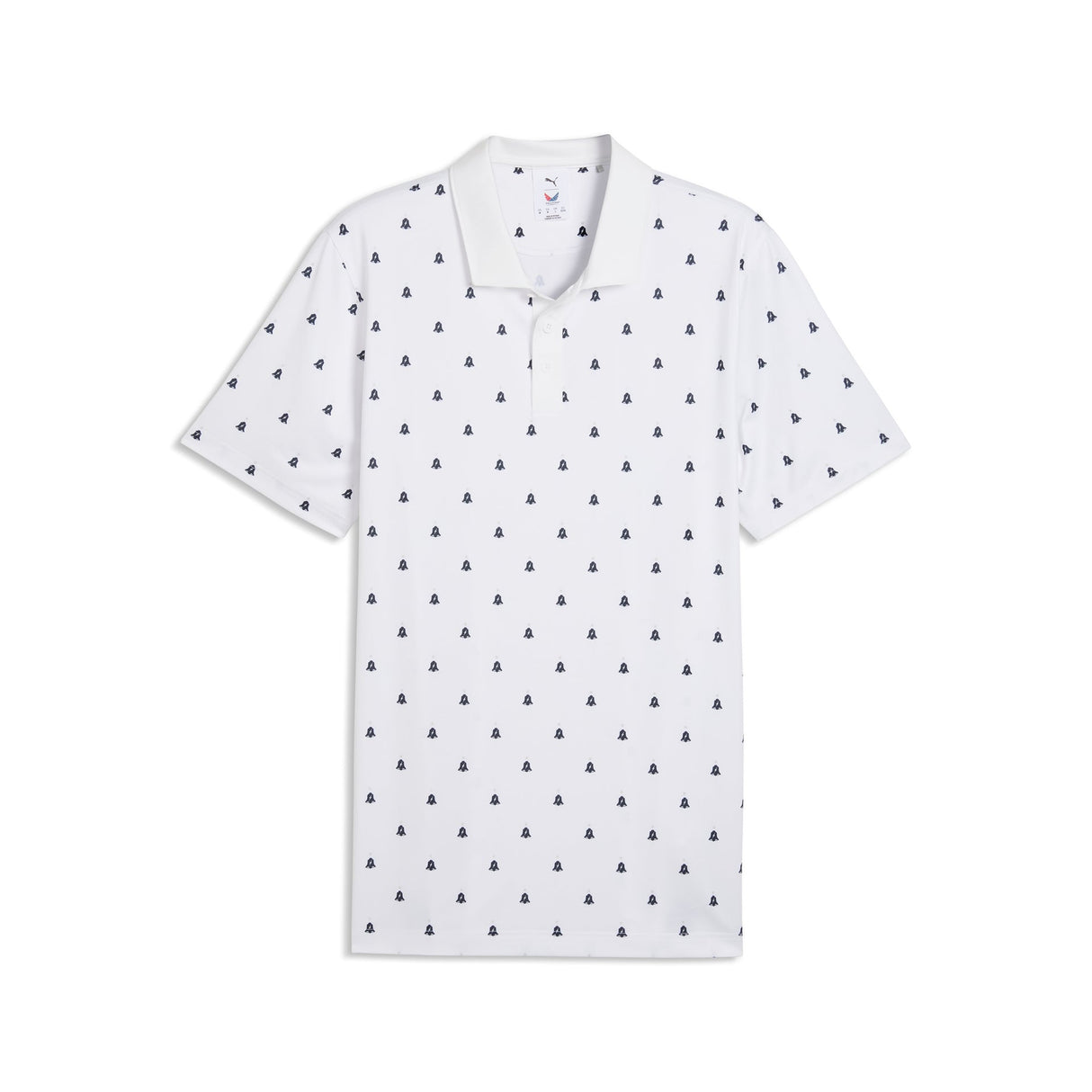 OBX GC x Puma Volition Liberty Golf Polo-White Glow / Deep Navy