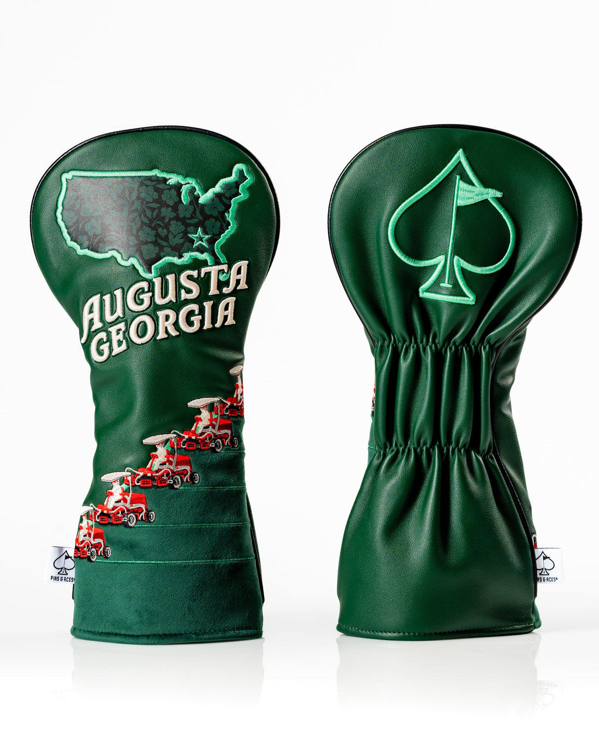 Pins and Aces Augusta 26 Mower Headcover-Driver