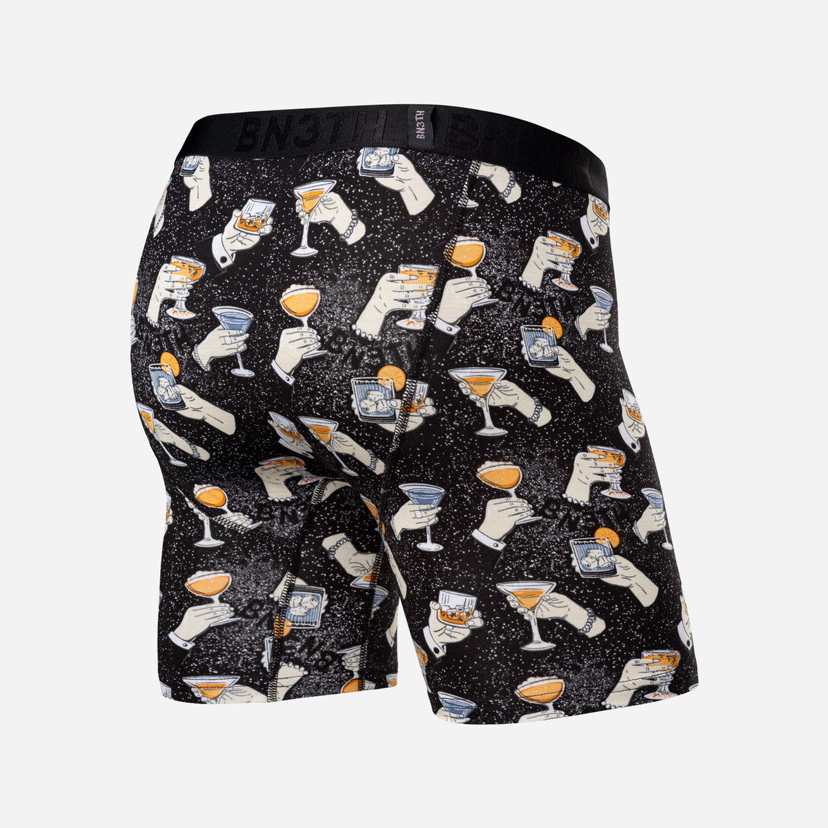 BN3TH Classic Icon Boxer Brief Underwear-Cheers Black