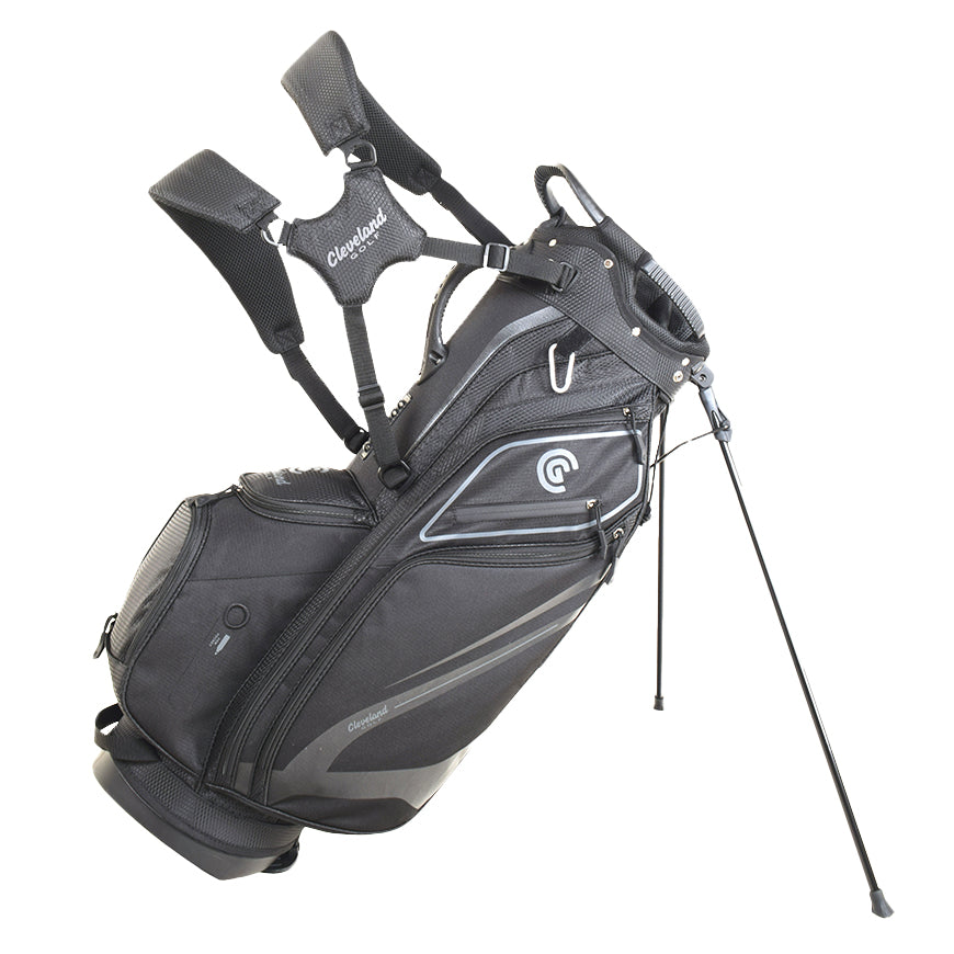 Cleveland Lightweight Stand Golf Bag-Black/Black