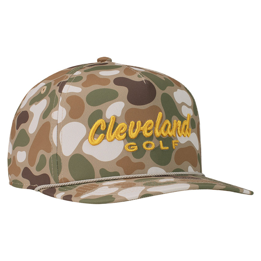 Cleveland Camo Hat-Brown
