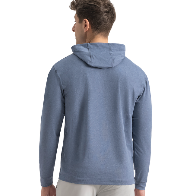 FootJoy Approach Hoodie-Heather Navy