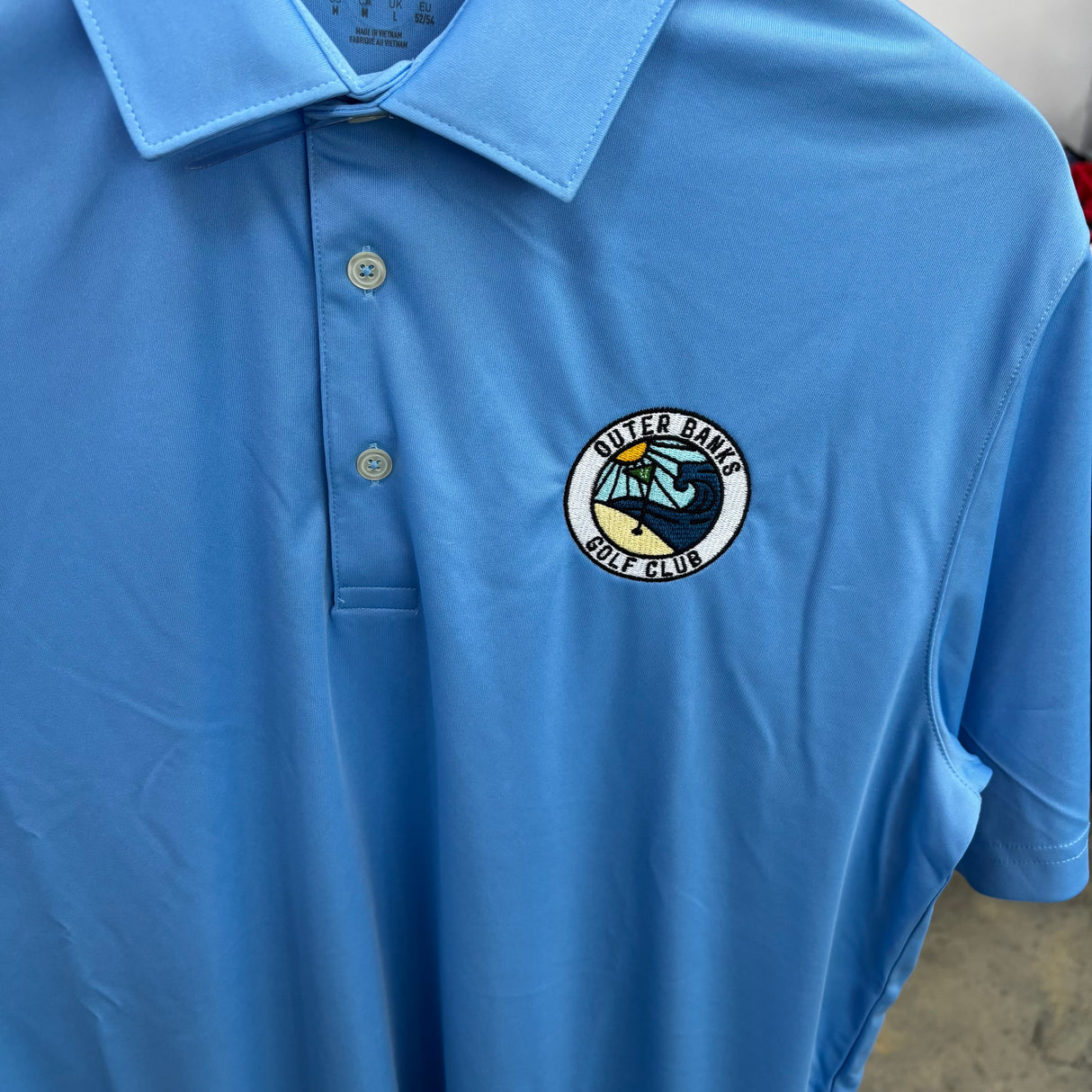 Puma x OBX GC Pure 2.0 Polo-Team Light Blue