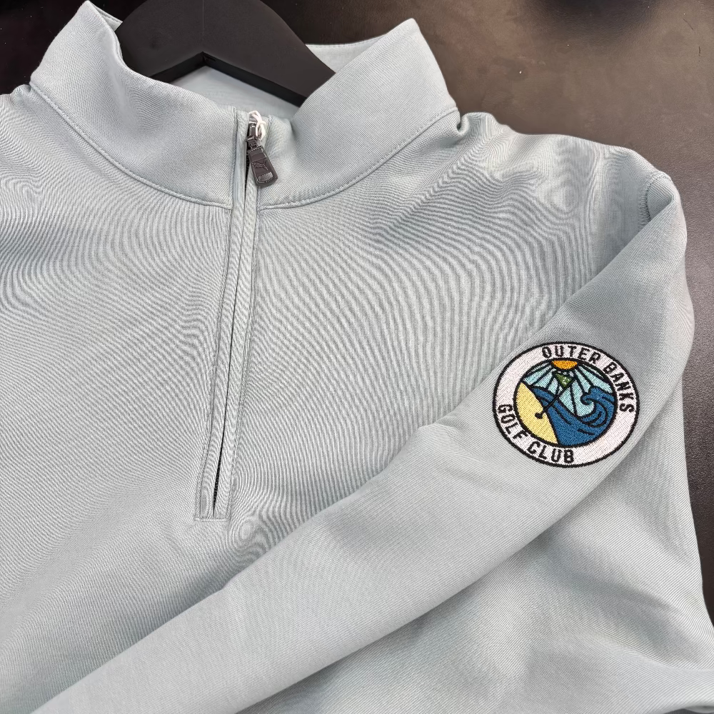 Puma x OBX GC Cloudspun Fleece Golf 1/4 Zip-Modern Mint