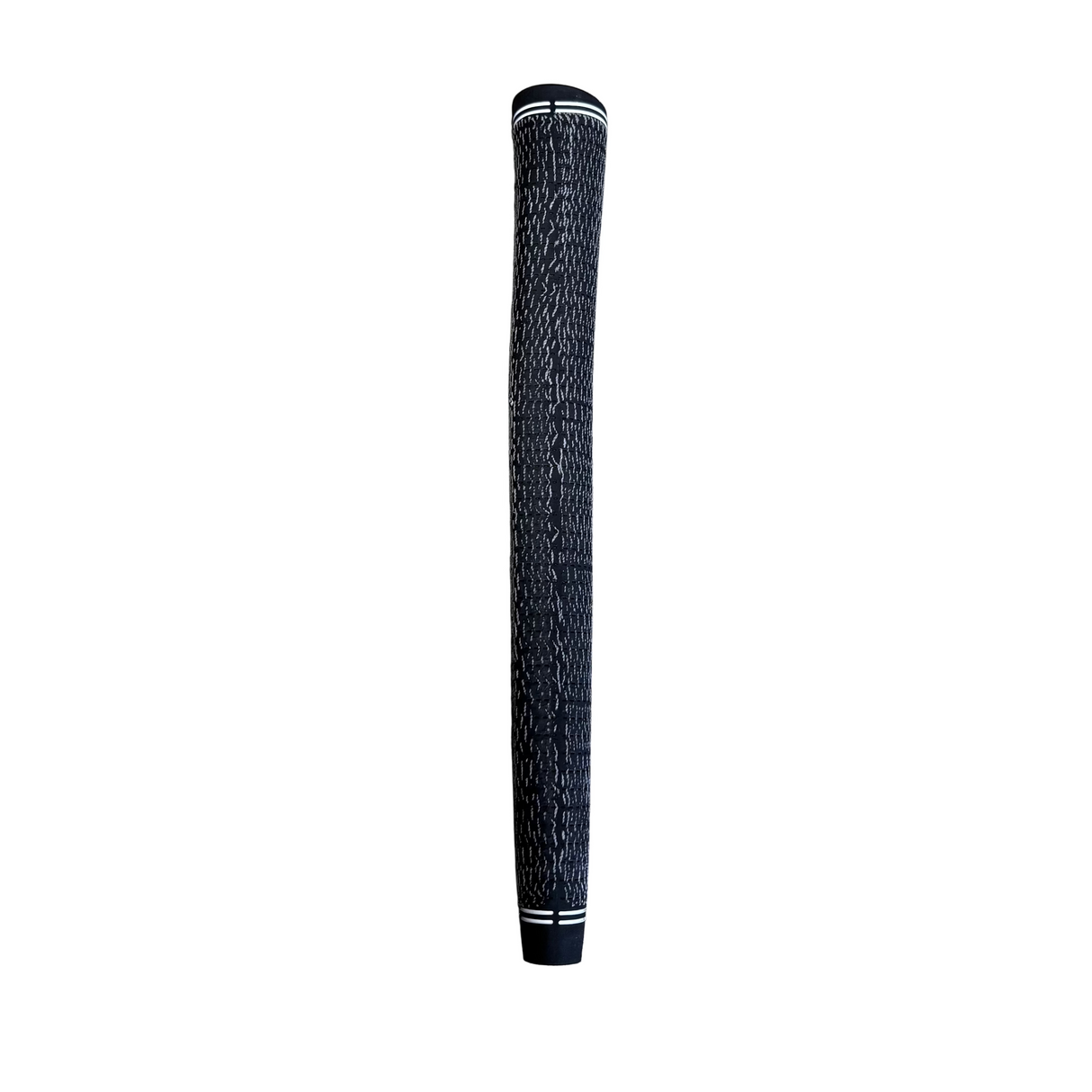 Golf club grip on a concrete surface