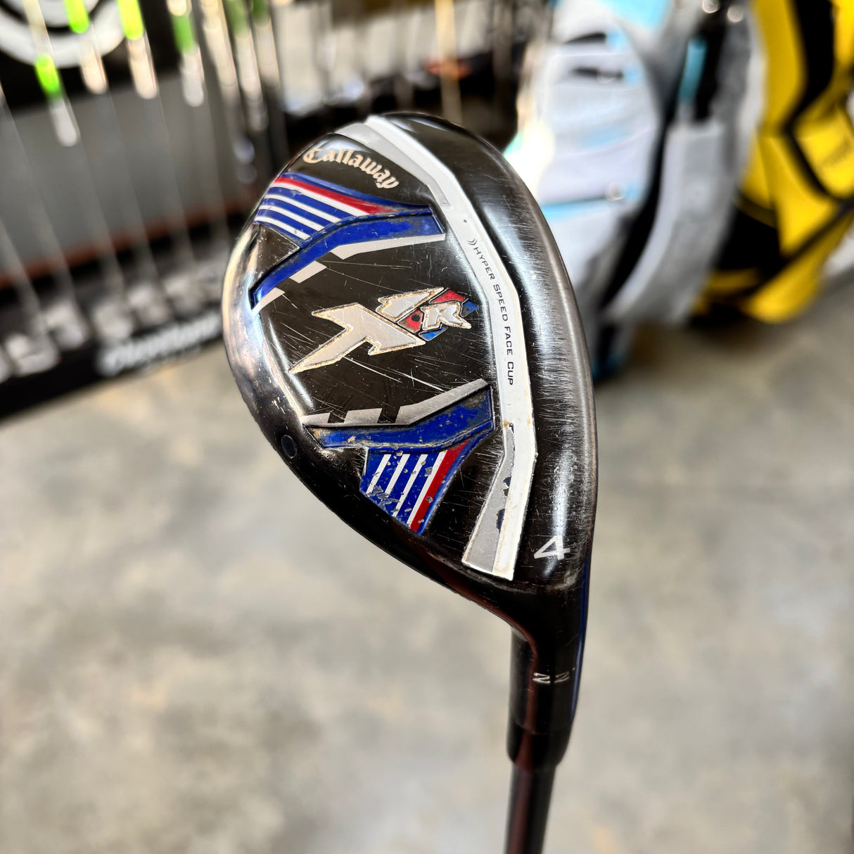Used Callaway XR 4H 22° Hybrid