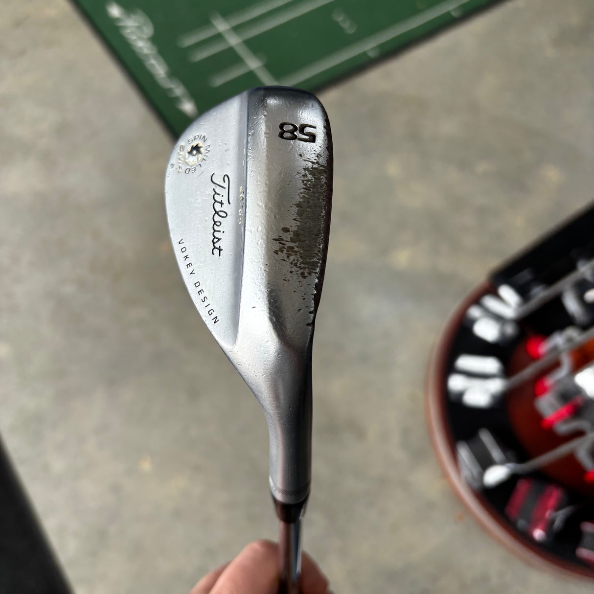 Used Titleist SM4 58° / 09° Wedge