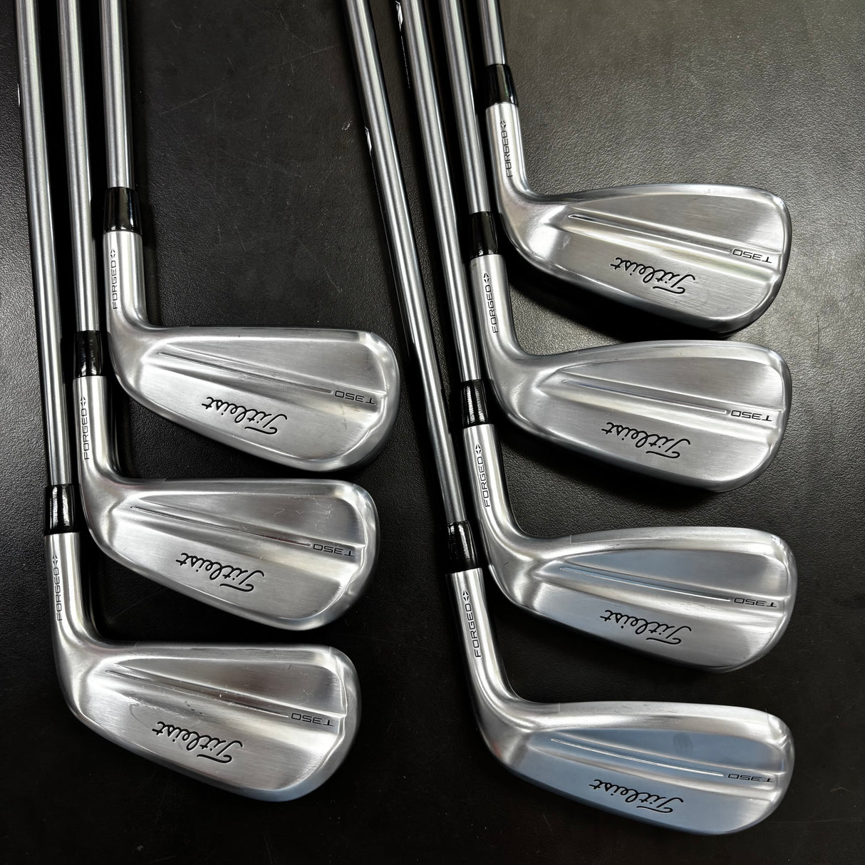 Used Titleist T350 Iron Set