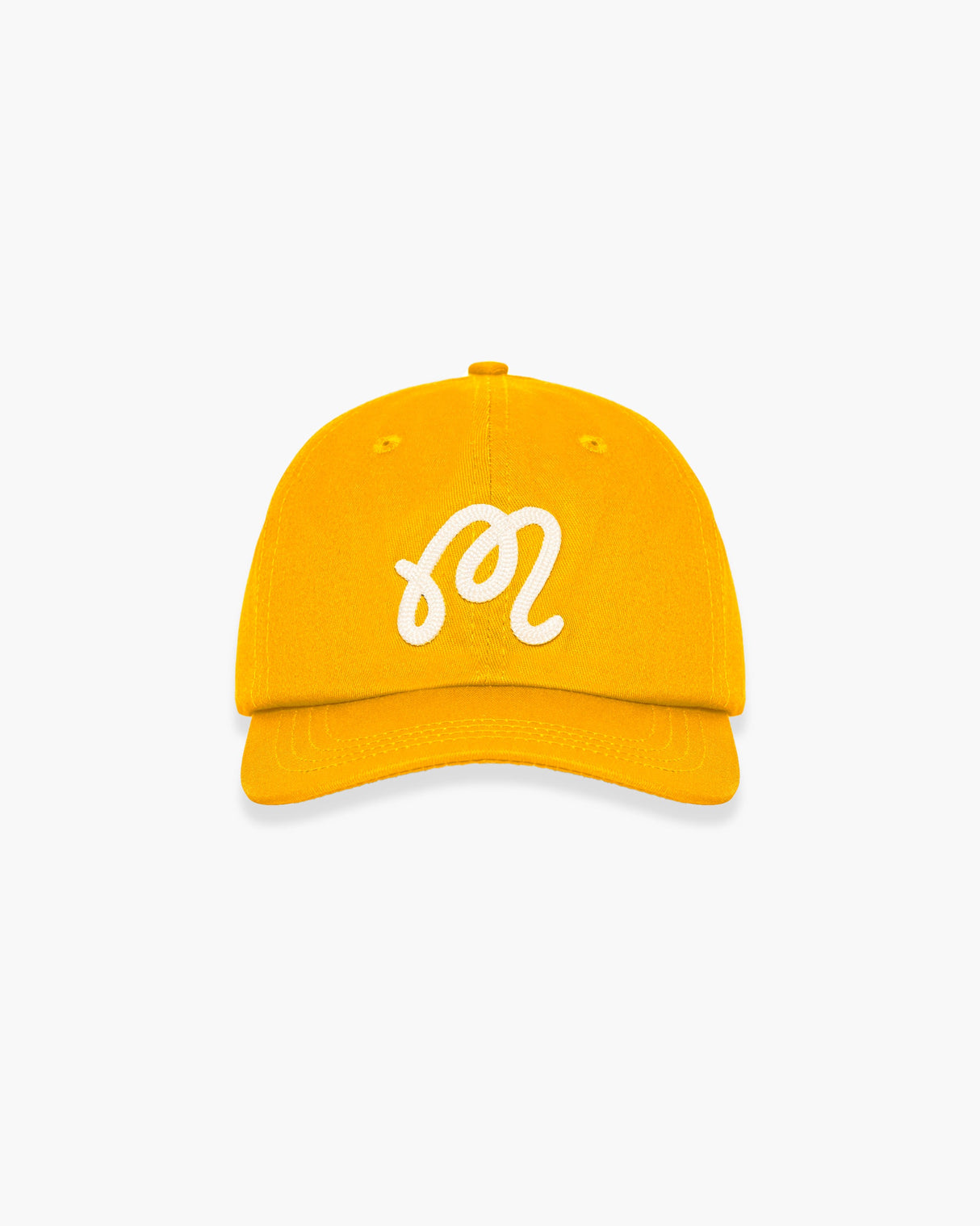 Malbon Script Chainstitch Painters Hat-Gold