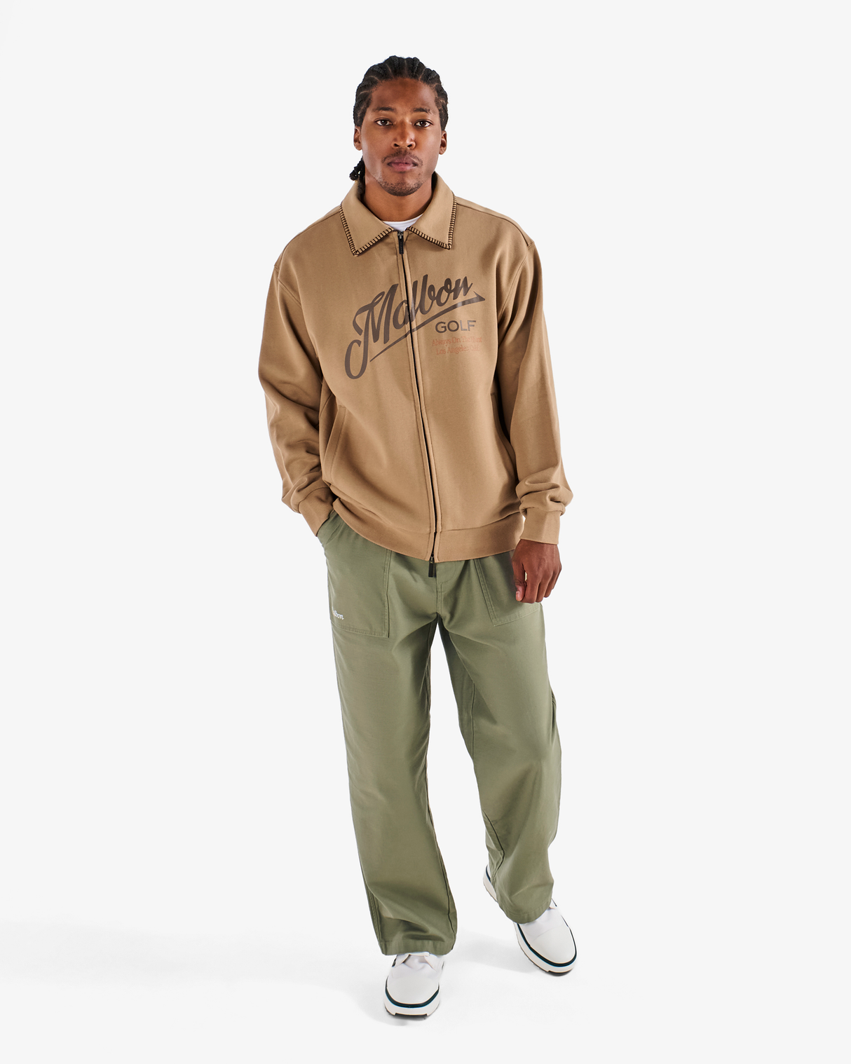 Malbon Maxwell Sweatshirt-Light Brown