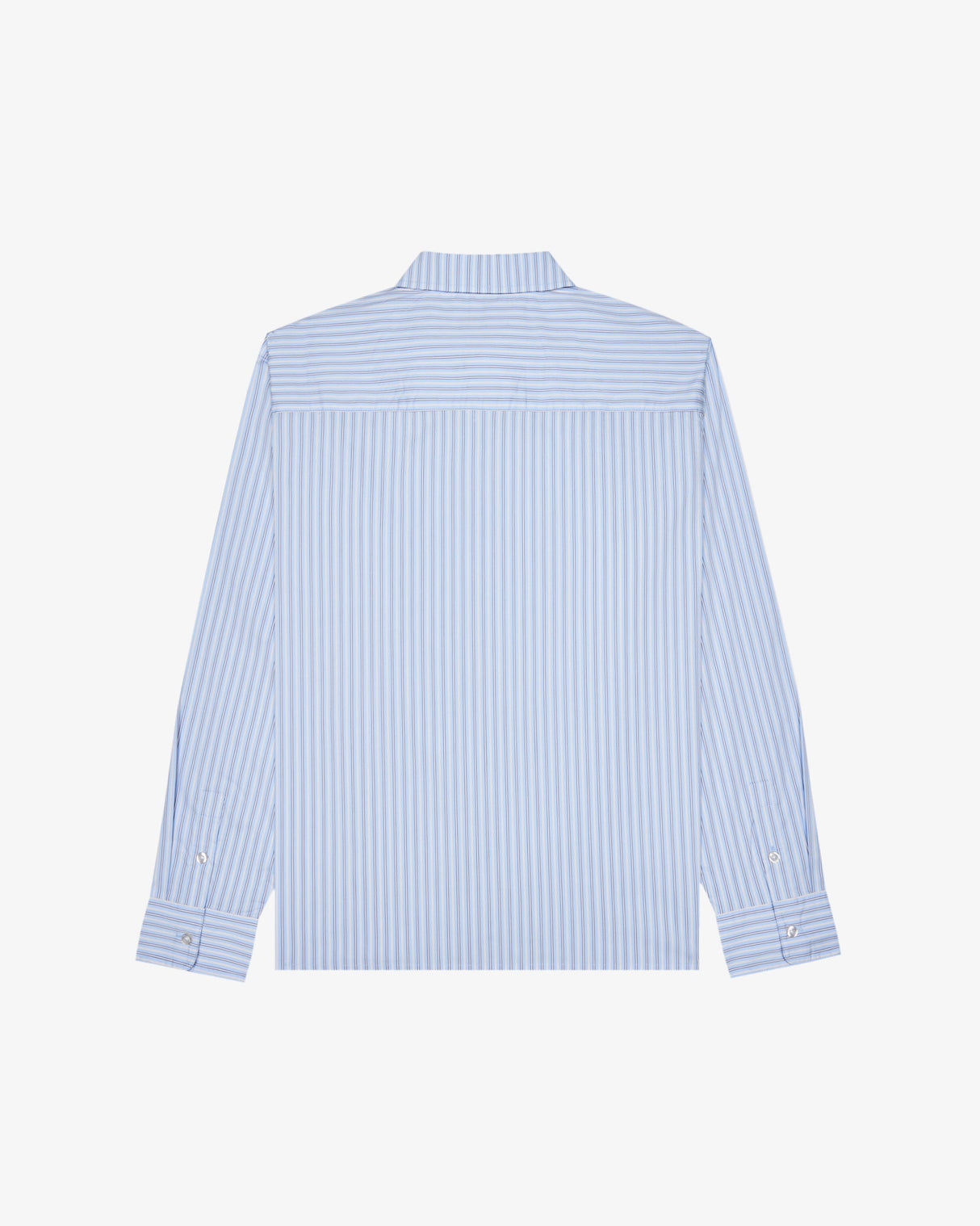 Melbon Lunedi Cotton Poplin Shirt-Light Blue