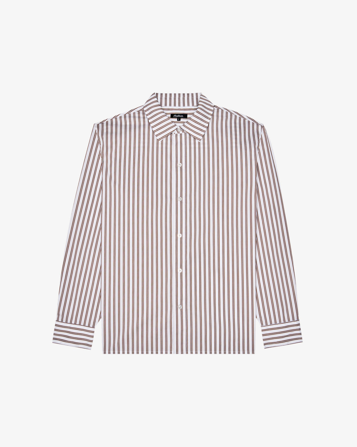 Melbon Lunedi Cotton Poplin Shirt-Cream