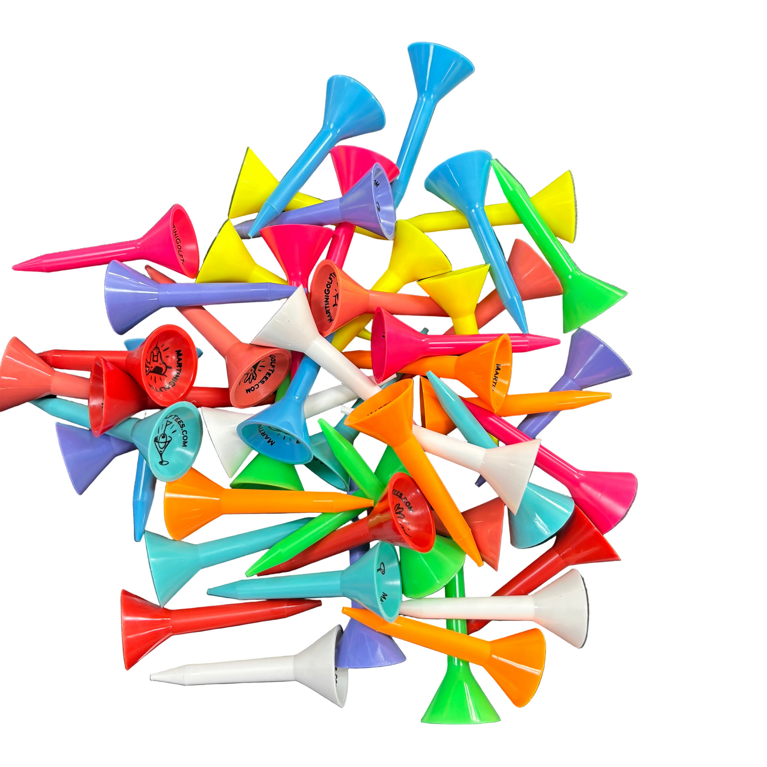 Martini Golf Tee Packs (5 Tee packs)