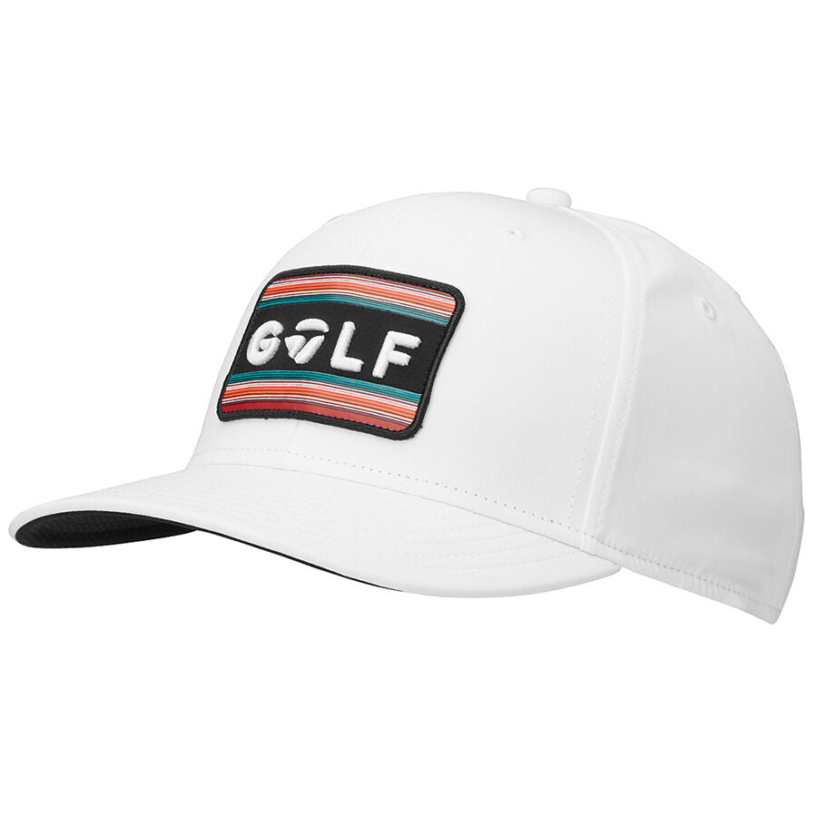 TaylorMade Ventura Sunset Snapback Hat-White