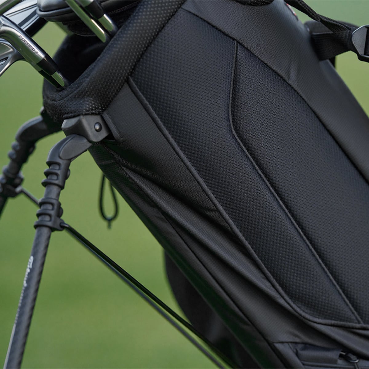Titleist Player S4 Carbon Stand Golf Bag-Black/Red