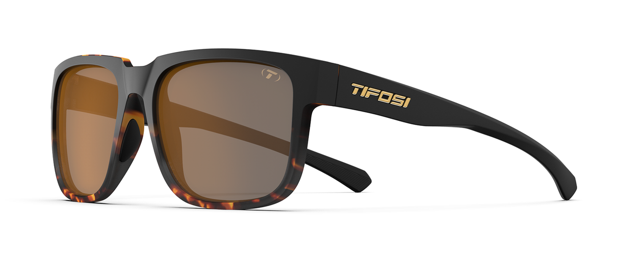 Tifosi Shumo Sunglasses- Java Fade Frame - Polarized Brown Tint