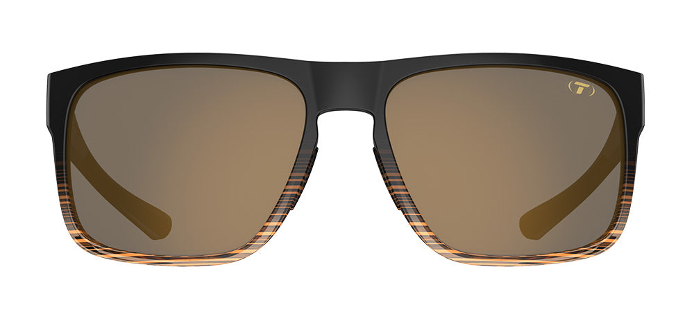 Tifosi Swick Sunglasses-Brown Fade Frame - Brown Tint