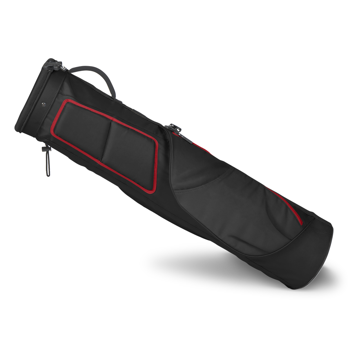 Titleist Carry Sunday Bag-Black/Black/Red
