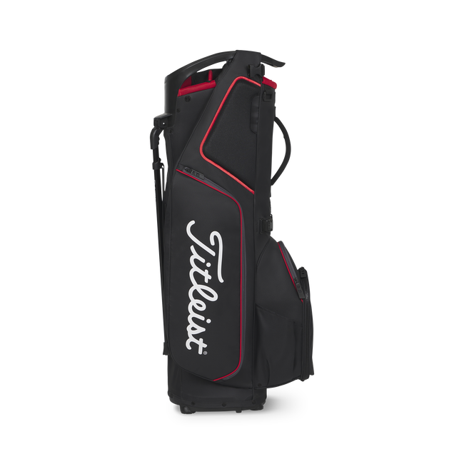 Titleist Hybrid 14 Golf Bag-Black/Black/Red