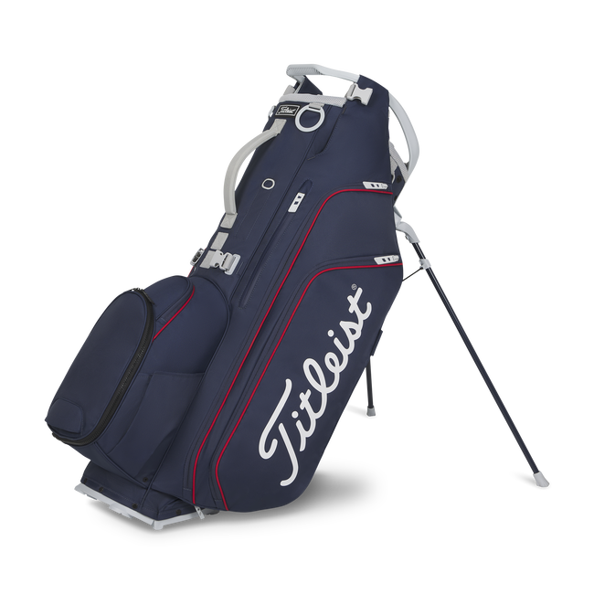 Titleist Hybrid 14 Golf Bag-Navy/White/Red