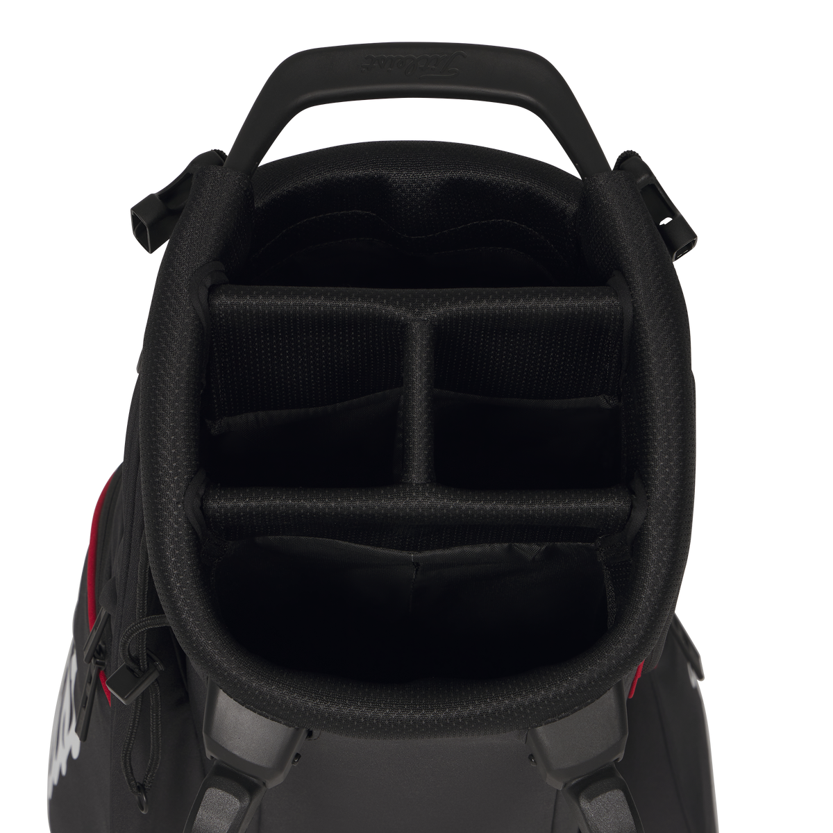 Titleist Player S4 Stand Golf Bag-Black/Red/White