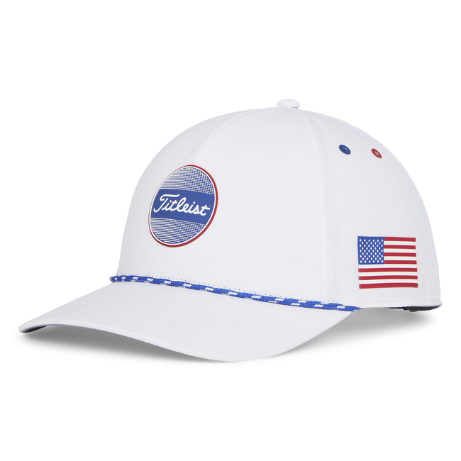 Titleist Boardwalk Rope Hat-White/Royal/Red