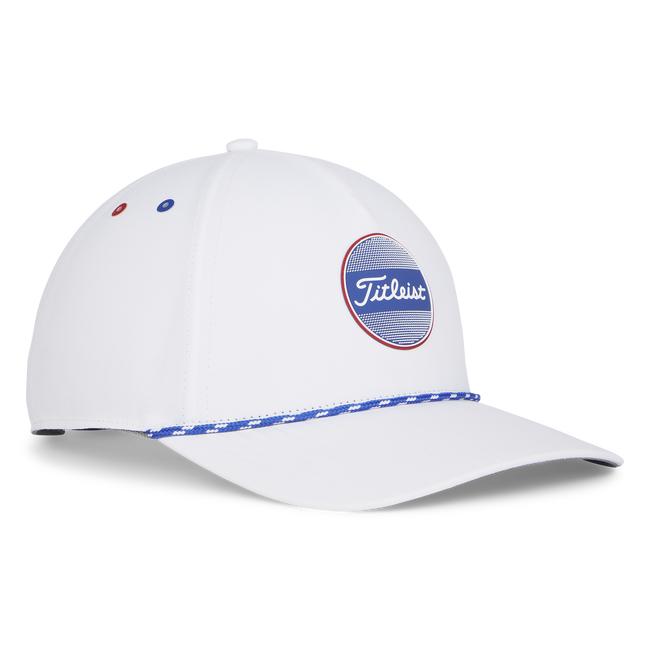 Titleist Boardwalk Rope Hat-White/Royal/Red