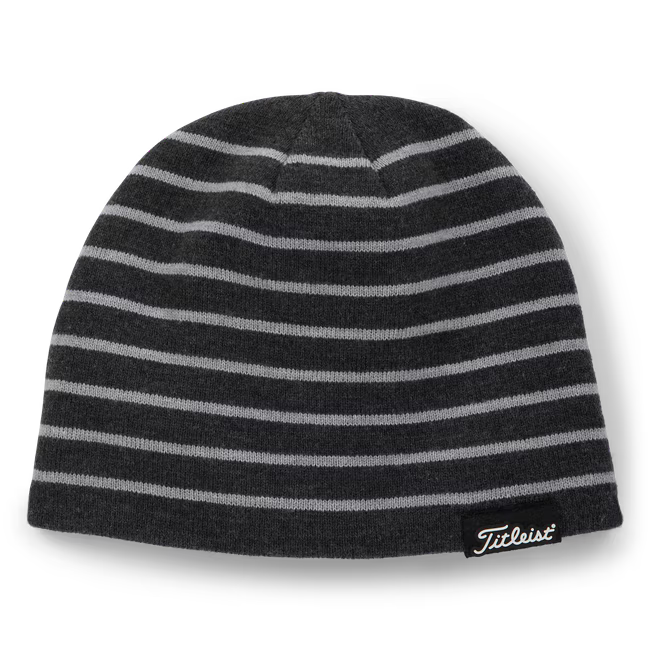 Titleist Players Knit Beanie-Black/Grey
