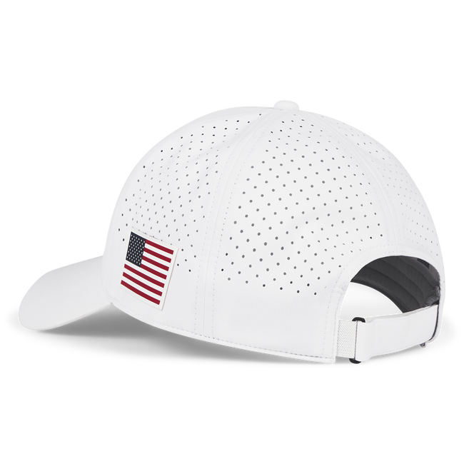 Titleist Players Tech Hat-White/Navy/Red
