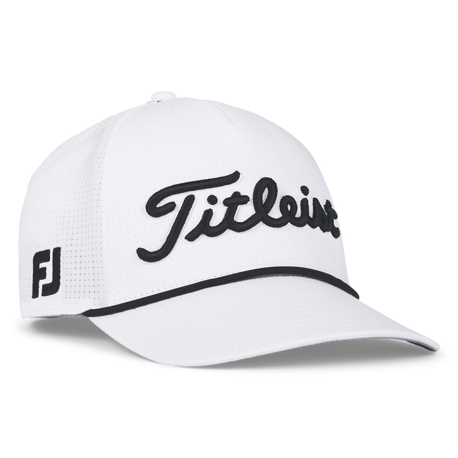 Titleist Tour Rope Hat-White/Black