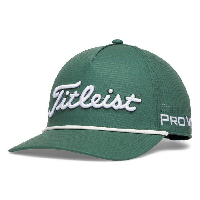 Titleist Tour Rope Hat-Hunter/White