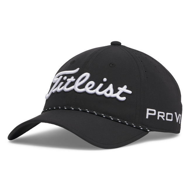 Titleist Tour Breezer Hat-Black/White