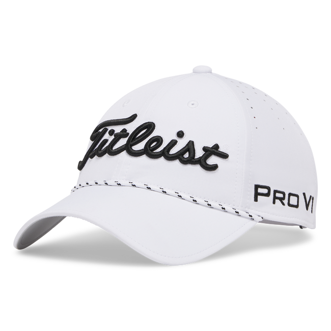 Titleist Tour Breezer Hat-White/Black