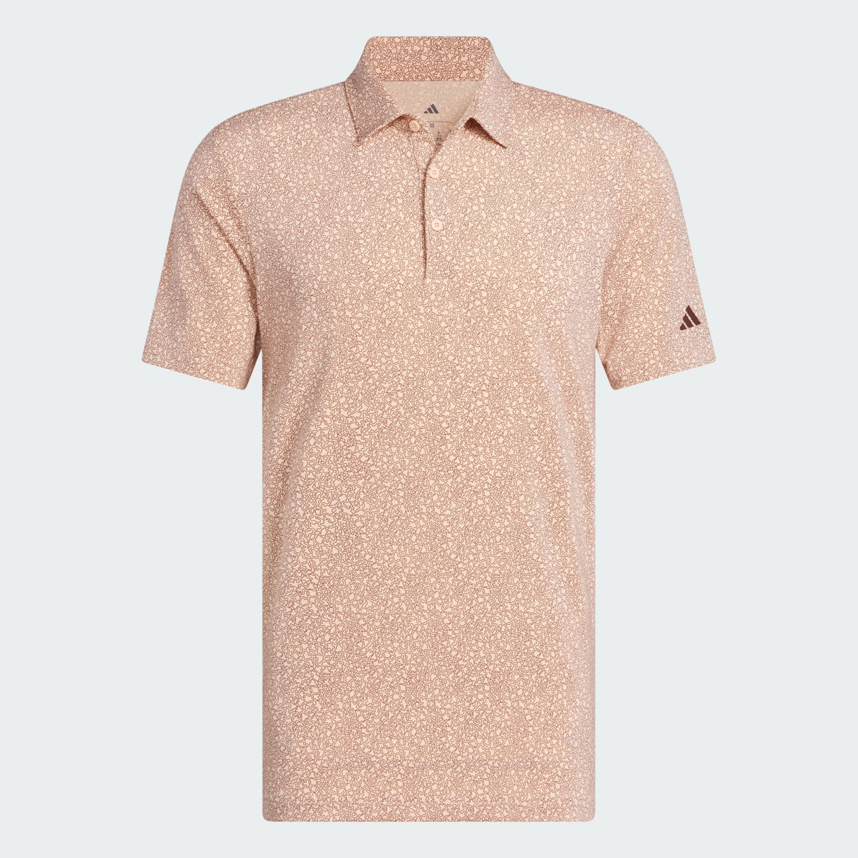 Adidas Ultimate365 Mini Bunker Polo-Powder Coral
