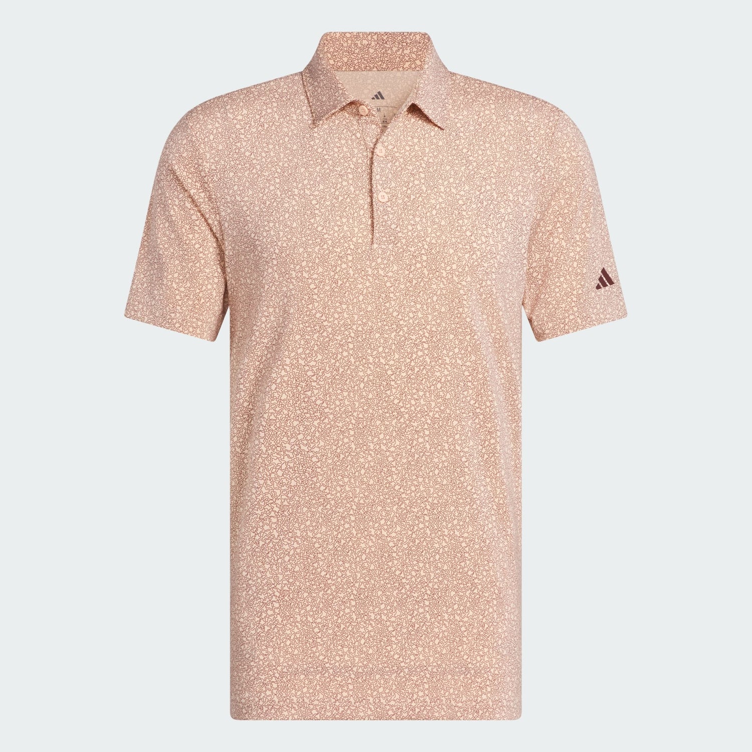 Adidas Ultimate365 Mini Bunker Polo-Powder Coral