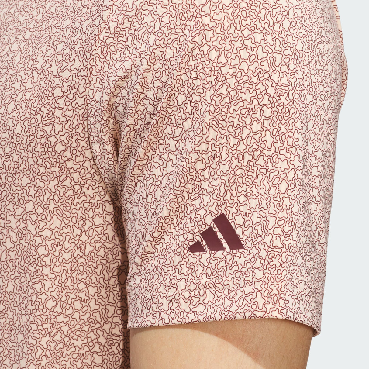 Adidas Ultimate365 Mini Bunker Polo-Powder Coral