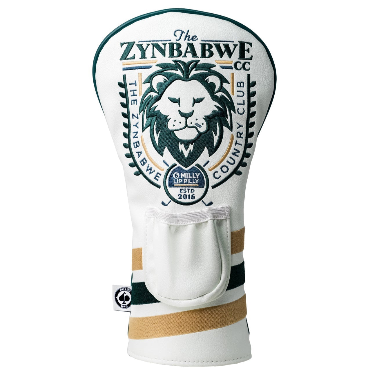 Pins and Aces Zynbabwe Country Club Headcover-Driver