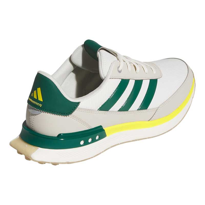 Adidas S2G 24 Golf Shoes-Off White/Collegiate Green/Wonder Alumina