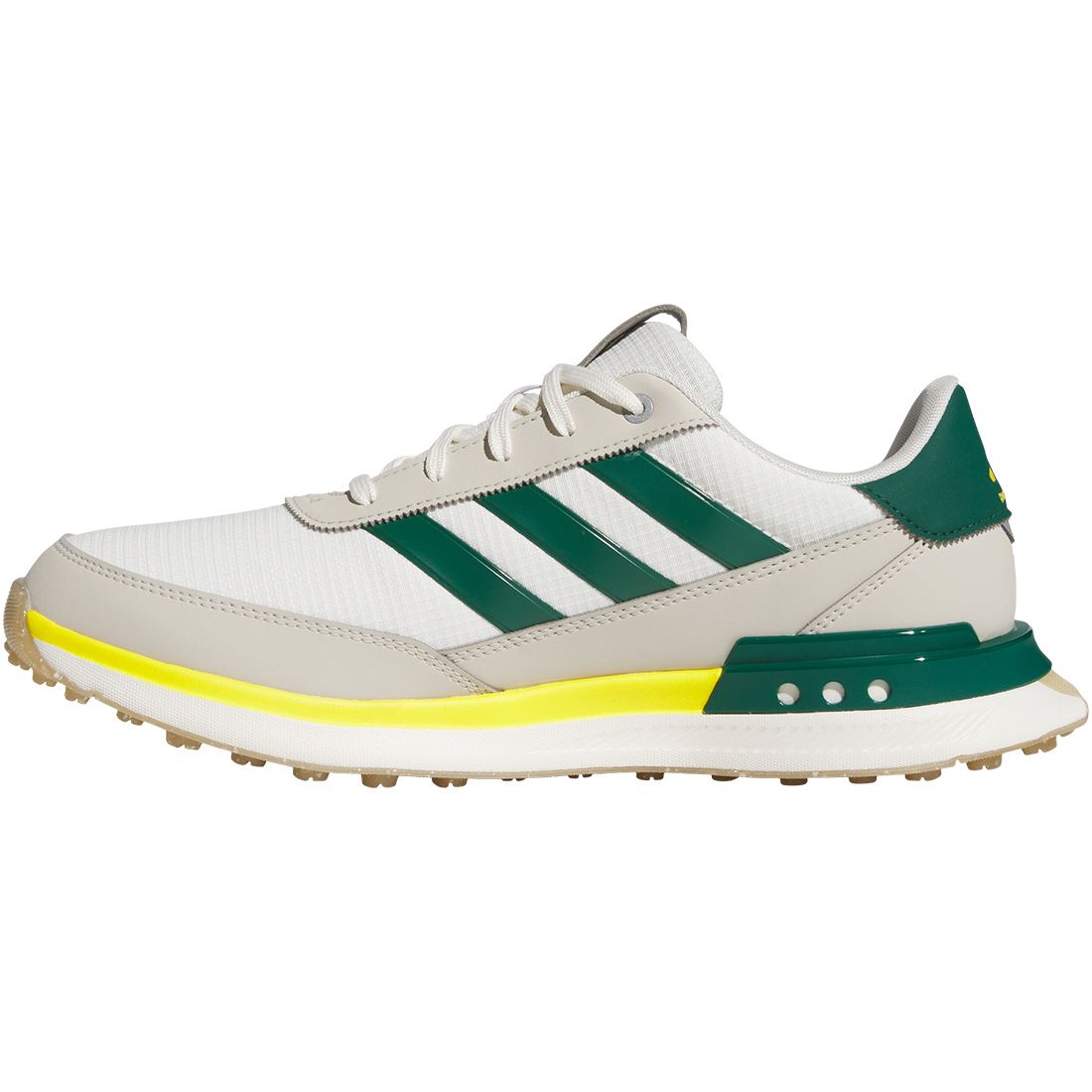 Adidas S2G 24 Golf Shoes-Off White/Collegiate Green/Wonder Alumina