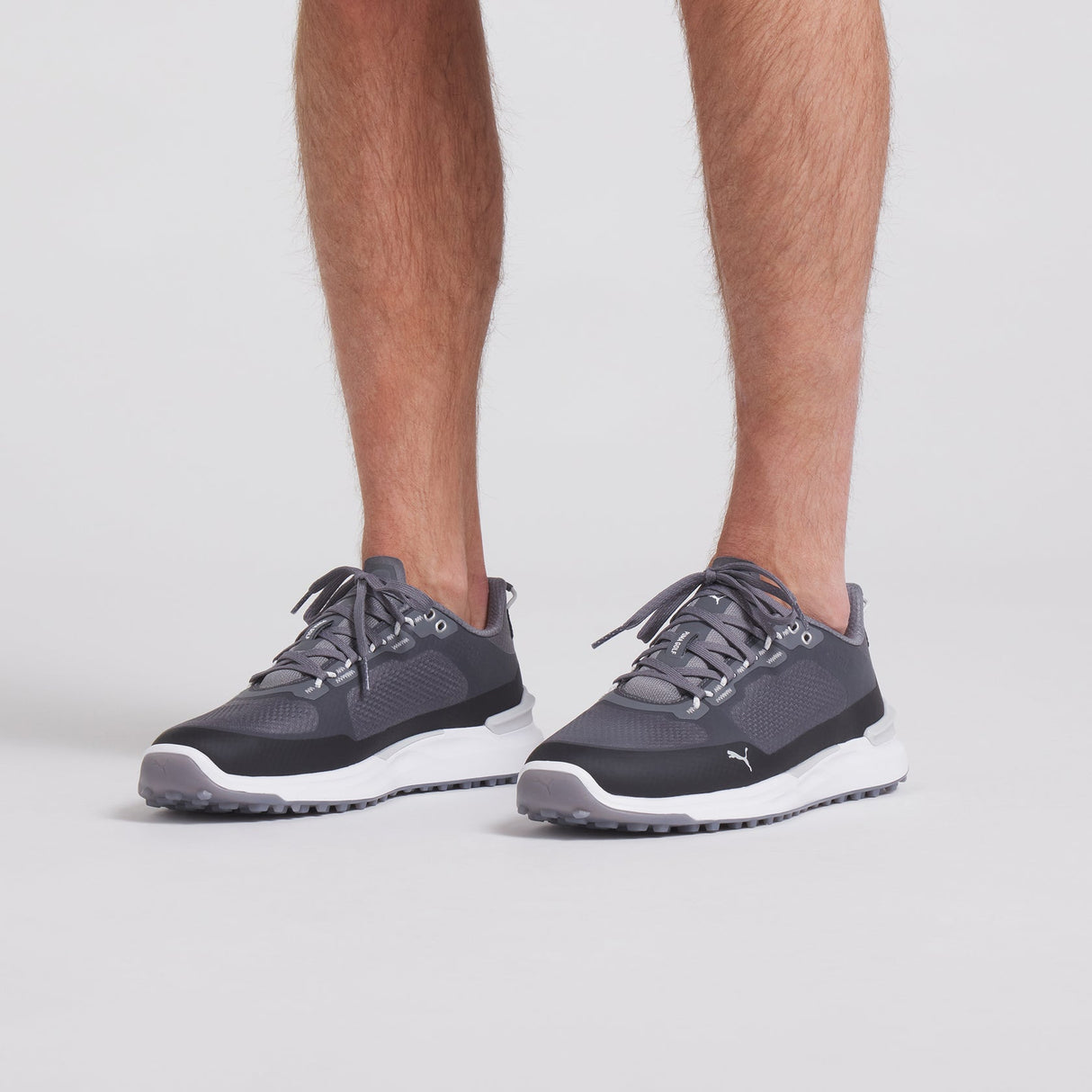 Puma Ignite Elevate X Golf Shoes-Slate Sky / Puma Black / Ash Gray