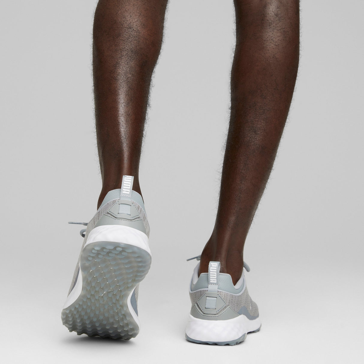 Puma Fusion Pro Golf Shoes-Quarry / Puma Silver / Quarry