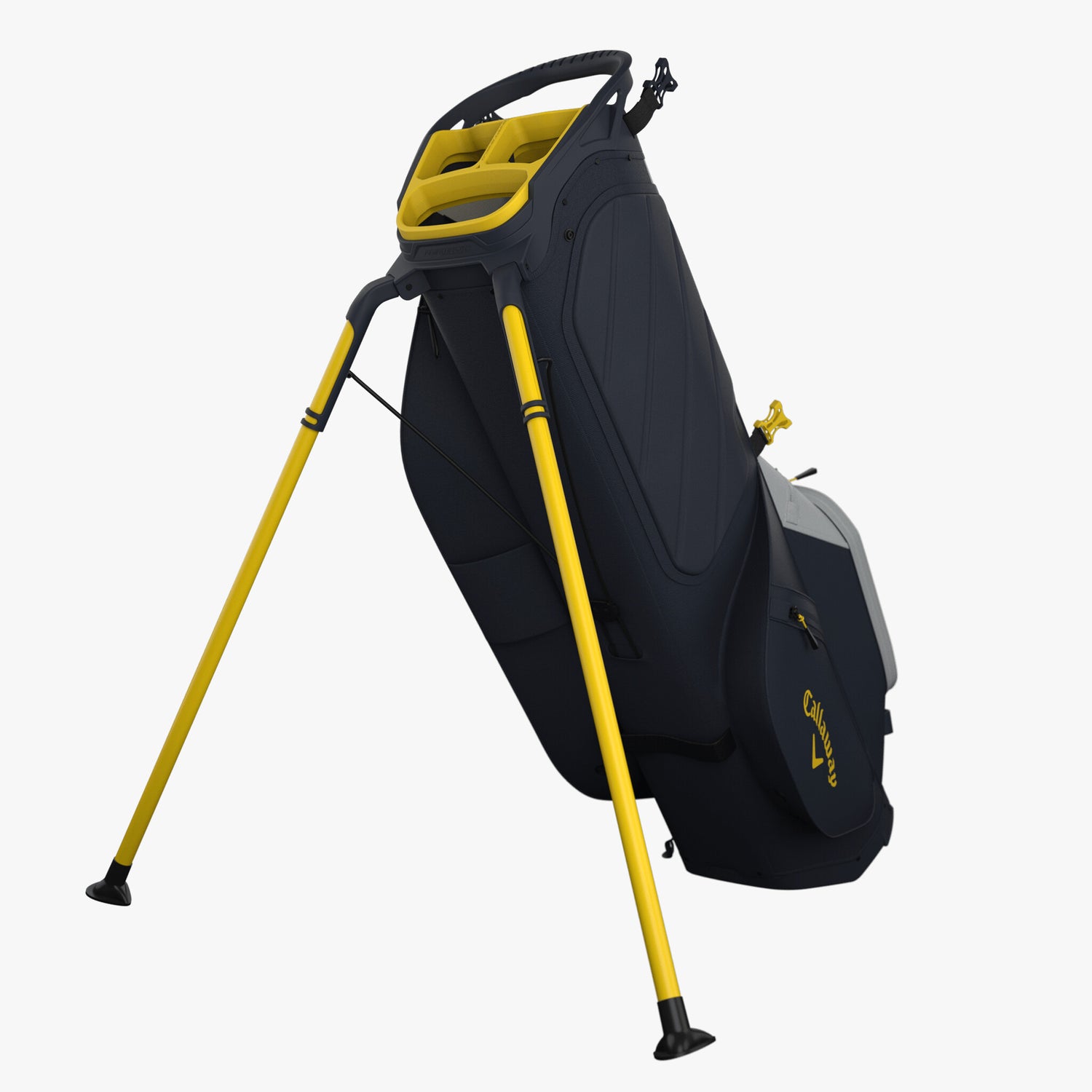 Callaway Fairway C Stand Golf Bag-Silver/Midnight/Goldenrod