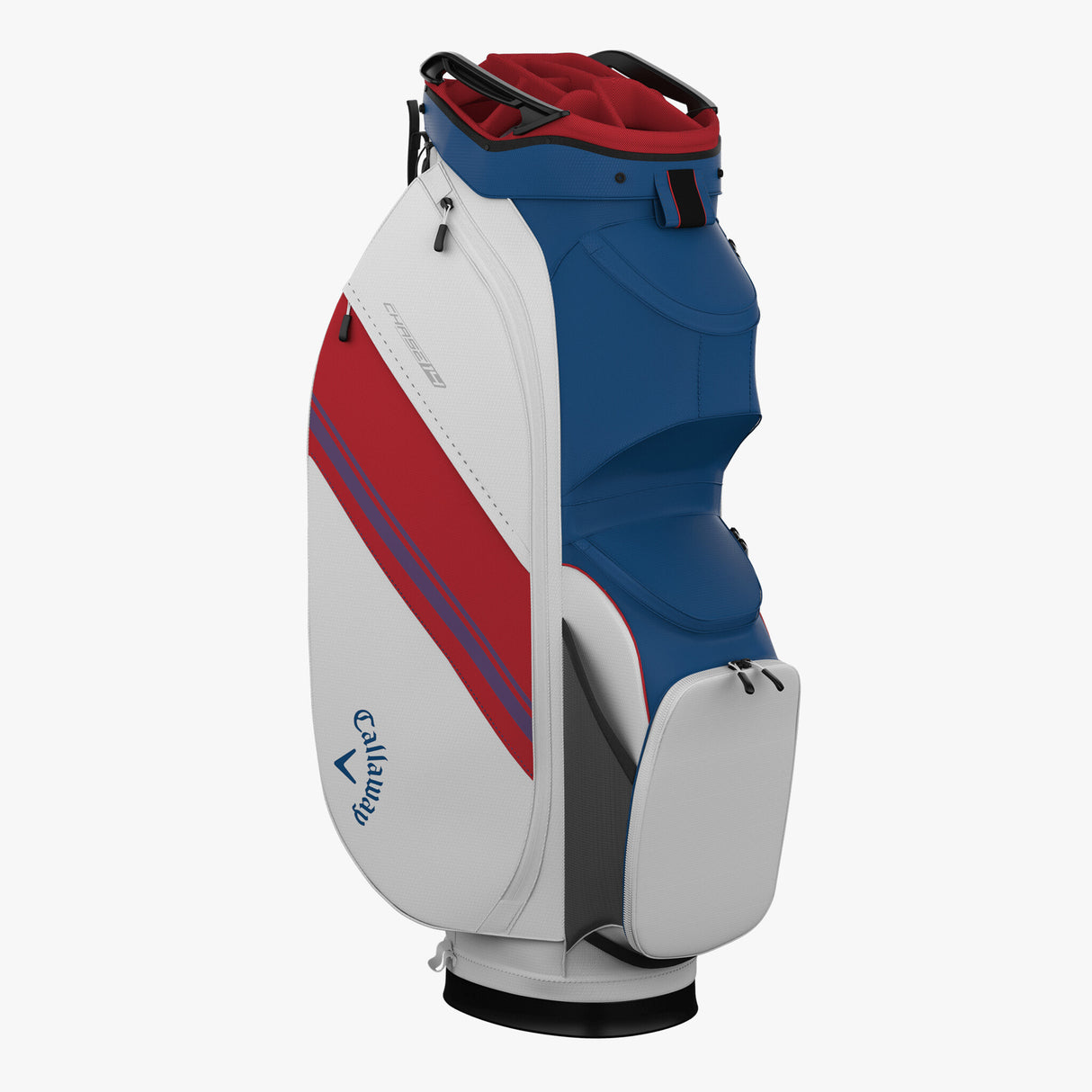 Callaway Chase 14 Cart Golf Bag-Blue/White/Red