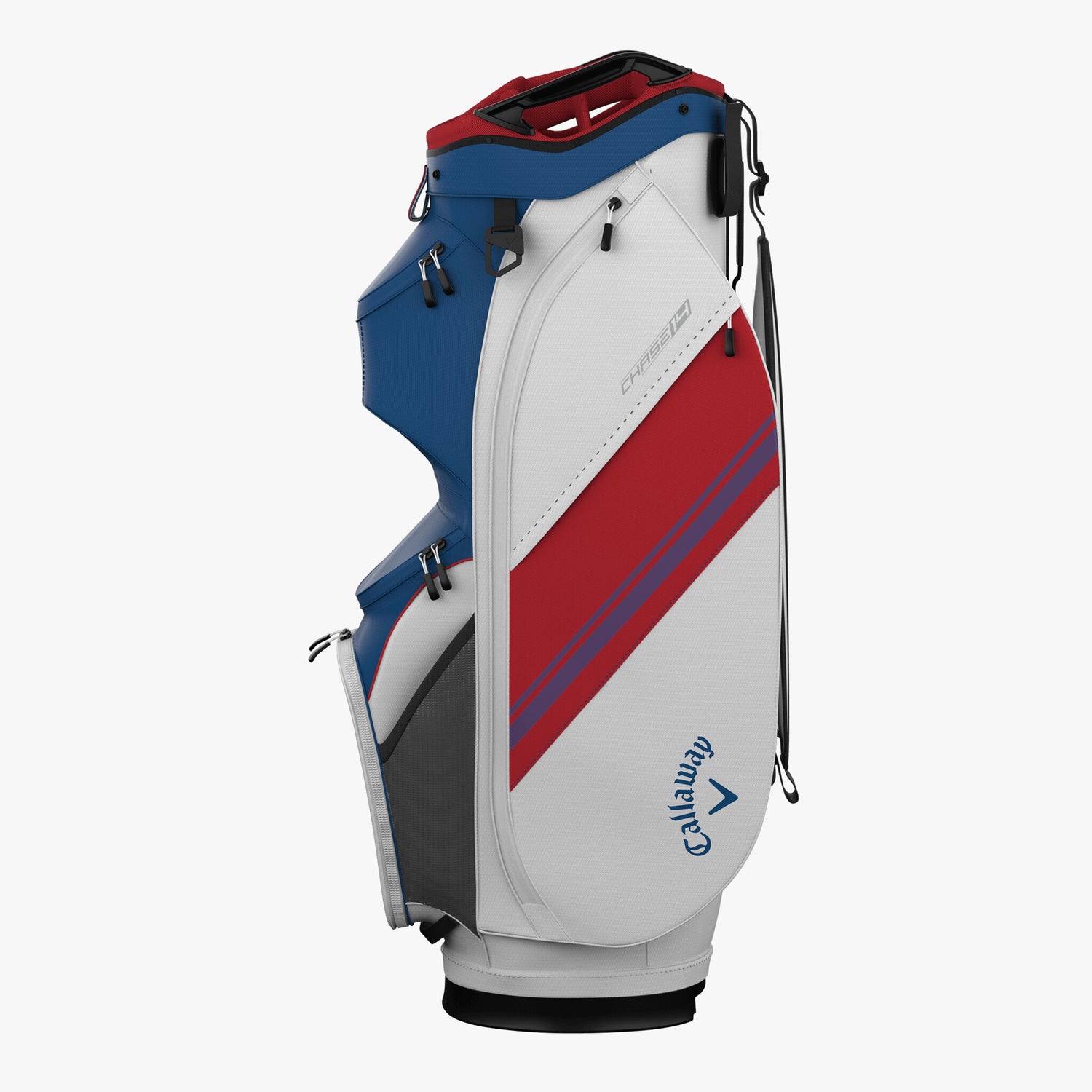 Callaway Chase 14 Cart Golf Bag-Blue/White/Red