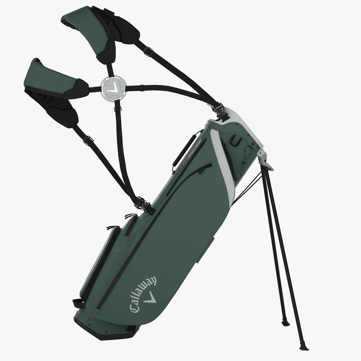 Callaway Hyperlite Zero Stand Bag-Pine/Silver